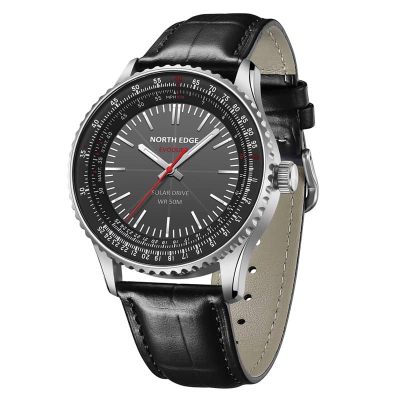 NORTH EDGE EVOQUE 3 Solar-Powered Pilot Watch