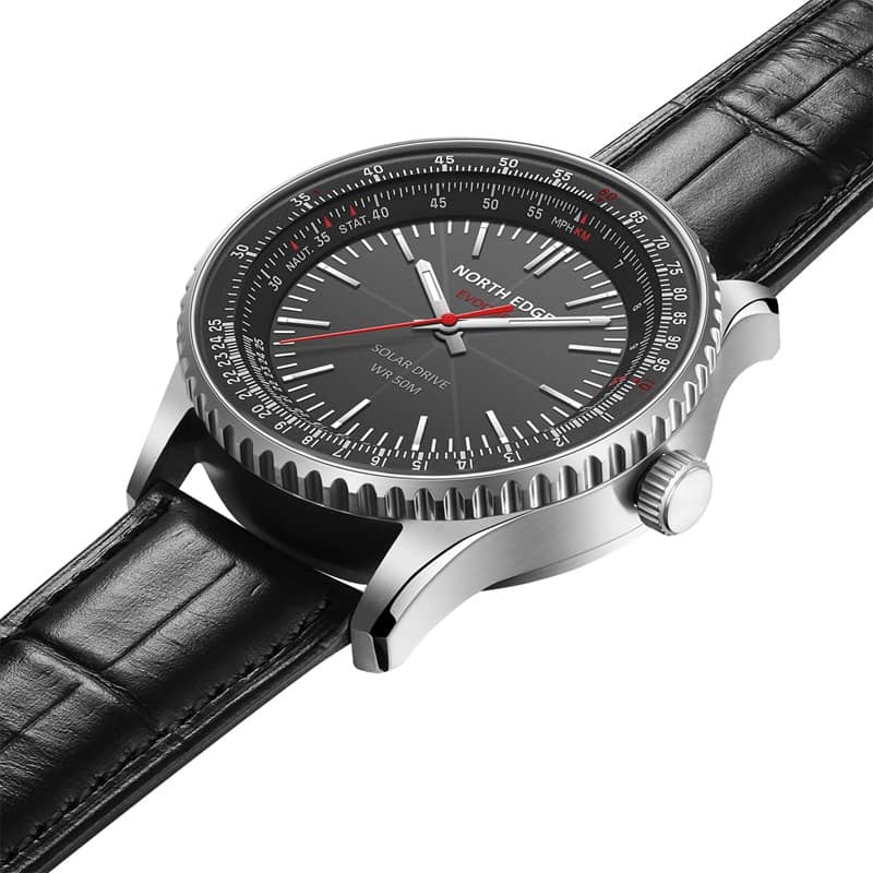 NORTH EDGE EVOQUE 3 Solar-Powered Pilot Watch