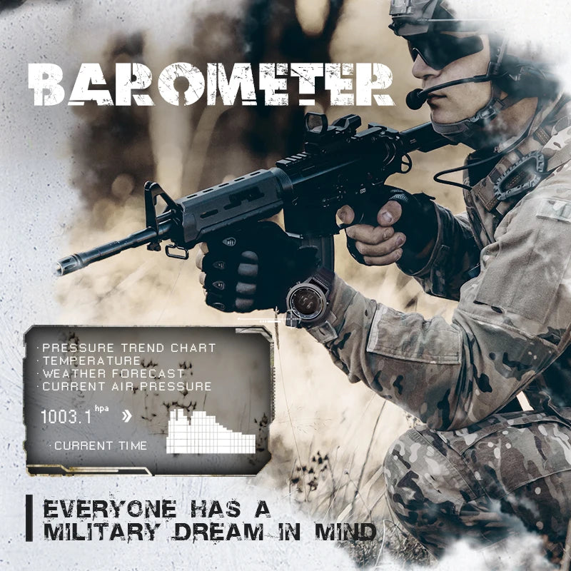 NORTH EDGE APACHE-46 Tactical Outdoor Watch