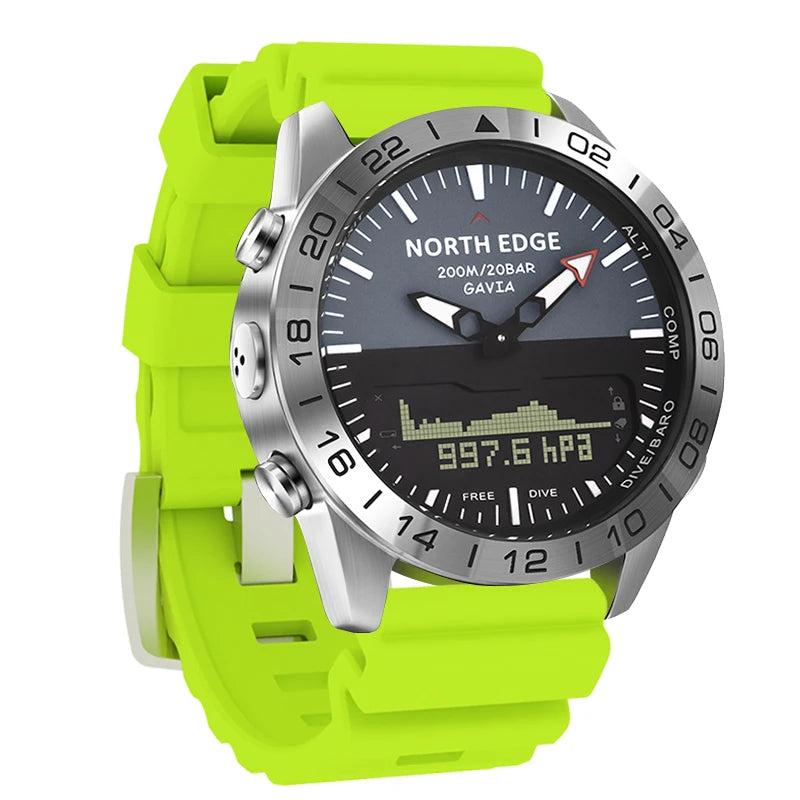 NORTH EDGE GAVIA 2 Outdoor Aviation-Styled Dive Watch