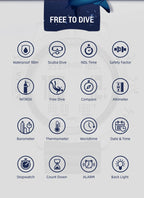 NORTH EDGE AQUA Dive Watch