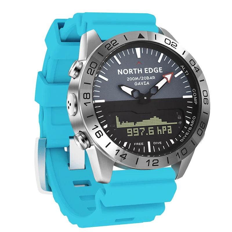 NORTH EDGE GAVIA 2 Outdoor Aviation-Styled Dive Watch