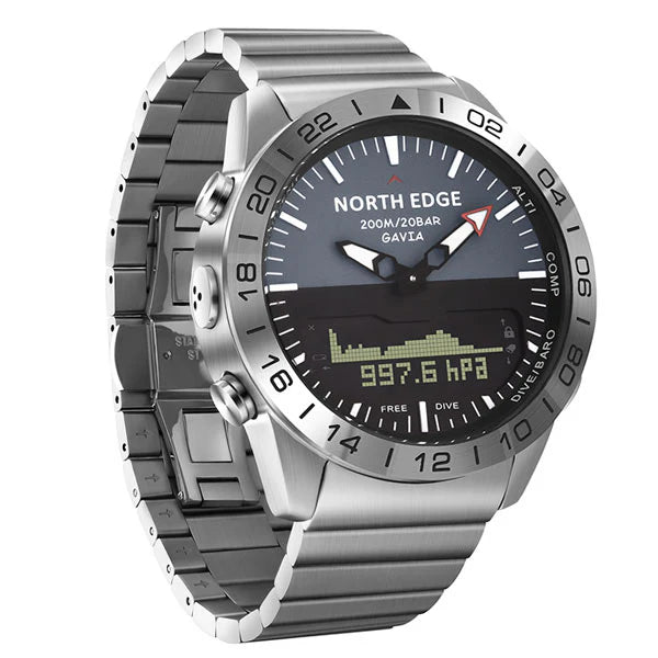 NORTH EDGE GAVIA 2 Outdoor Aviation-Styled Dive Watch