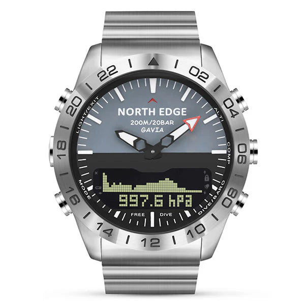NORTH EDGE GAVIA 2 Outdoor Aviation-Styled Dive Watch