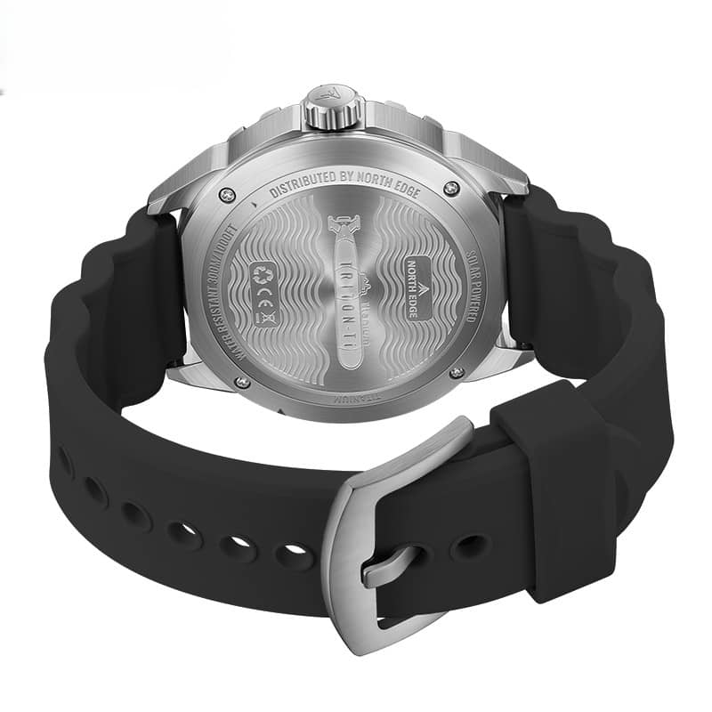 NORTH EDGE TRITON-TI Titanium Solar Dive Watch