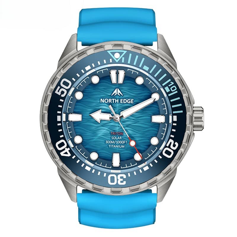 NORTH EDGE TRITON-TI Titanium Solar Dive Watch