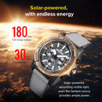 NORTH EDGE BLAZE Solar-Powered Tactical Watch