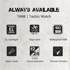 NORTH EDGE TANK Military Outdoor Digital Watch