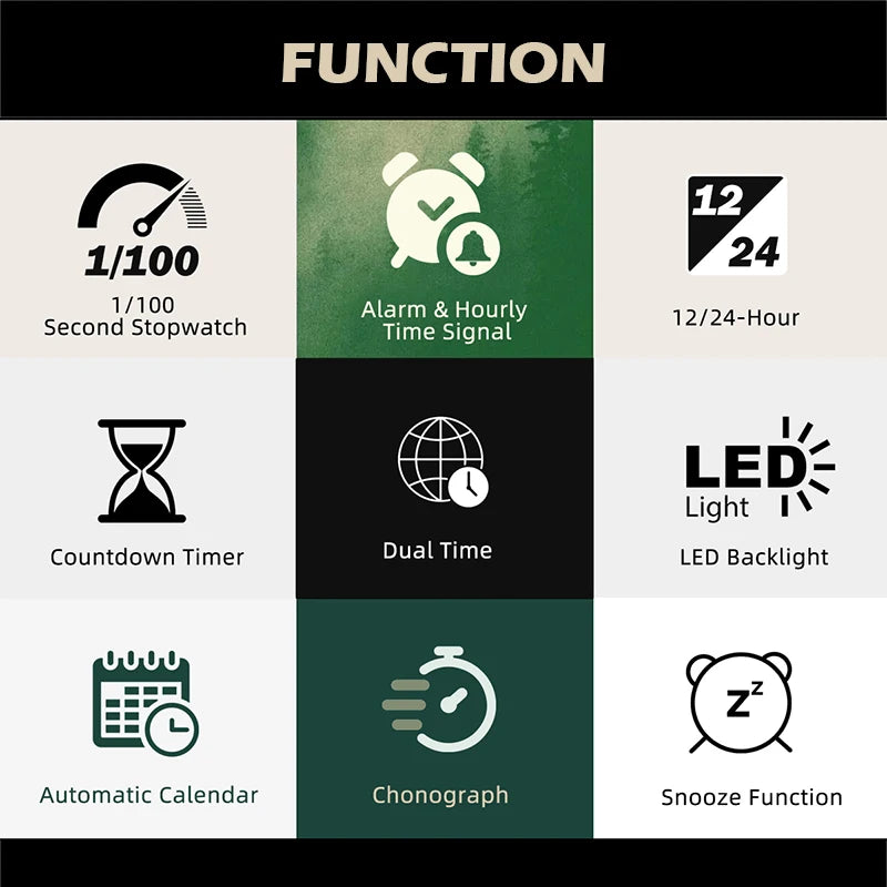 NORTH EDGE TERRAX Outdoor Adventure Watch